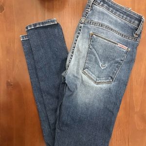 HUDSON Mid-Rise Skinny Jeans (Size 27)